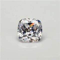 Square Shape Gemstone Cubic Zirconia for Wedding Rings Grade AAA Color White Origin Wuzhou HS Code 71049099 Suitable for Unisex - Image 1