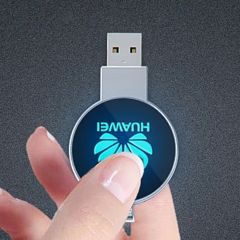 Key Chains USB Disk LED Lighting Custom Carved Light Logo - Image 5