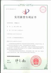 Certificate of patent for utility model certificate from Qingdao Relong Technology Co., Ltd.
