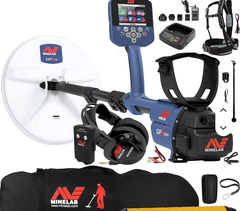 Best Price New Original Minelabs GPZ 7000 All Terrain Gold Metal Detector Bundle with Pro Find 35, Carry Bag - Image 1
