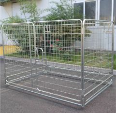 Steel Mesh Lockers for Transport & Warehouse Storage Size Large R&D OEM/ODM Origin China QC QC Control Material Steel Warranty on - Image 4