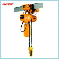 Lifting Heavy Cargo Eelctric Chain Hoist Color Yellow Condition New Chain Falls 2 Trademark Deso Model NO. HH-B Payment T/T L/C - Image 2