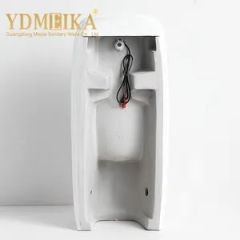 Commercial Public Bathroom Use Modern Wall-Mounted Waterless Ceramic Urinal with Automatic Sensor Flush - Image 4