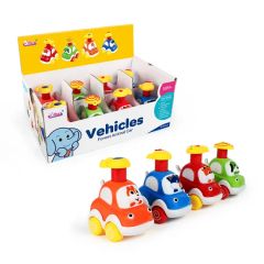 Baoli Hot Selling Plastic Baby Wind-up Racing Car Toy for Children Interactive - Image 5