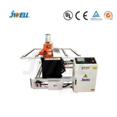 Jwell PVC Door Panel Hollow Board Making Machine with Lamunation/Engraving Machine - Image 5