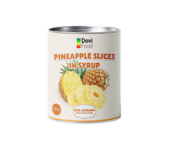 Delicious Canned Fresh Pineapple in Syrup, Fresh Pineapple soaked in sugar from Dovi Food Co.,Ltd in Vietnam - Image 1