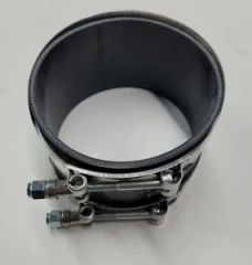 Type C Rigid Stainless Steel Flexible Clamp-Shielded Pipe Coupling for Building Drainage - Image 3