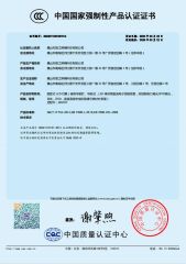 CCC certificate from Foshan Rays Lighting Technology Co., Ltd