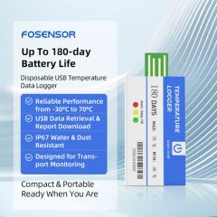 High Quality Fridge Single Use USB Data Loggers Refrigerator Temperature Data Logger - Image 5