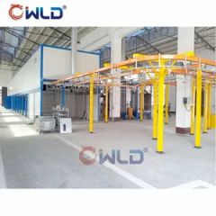 Wld Manufacturer China Metal Coating Mechinery Production Powder Coating Line - Image 6