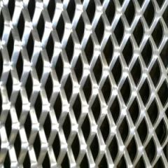 Silver Aluminum Metal Expanded Metal Mesh - Image 3