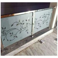 Spigot Based Stainless Steel Glass Balcony Railing Rail Height 750 mm Steel Grade SS 304 Application Balcony Glass Thickness 12 - Image 7