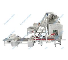2026 Latest High Automation Nails Screws Nuts Bolts Fasteners Boxes Cartons Packing Strapping Robot Palletizing Production Line - Image 6