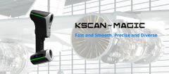 Kscan Magic Composite 3D Scanner Weight 850grams Technique laser Power Source 240v Resolution 2.3 MP Accuracy 20micron Is It Portable - Pheonix 3D Metrology And Design Solutions