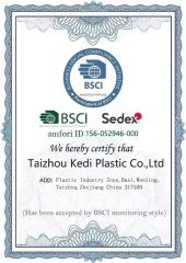 BSCI certificate from Taizhou Kedi Plastic Co., Ltd.
