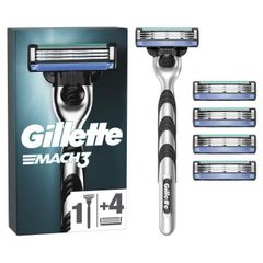 Gillette Mach3 Men's Razor Blades Glide, 12 Blade Refills For Sale - Image 5