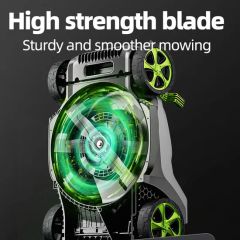 Suca Electric Grass Mower Battery Powered Cordless Lawn Mower Electric Push Mower Electric Lawn Mower - Image 3