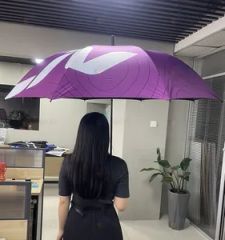 Custom Print LOGO and Graphic Promotion Advertising Golf Umbrellas - Image 6