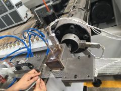 Building Decoration PVC Window Sealing Strip Profile Making Machine with Net Beside - Image 6