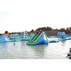 Customized Water Obstacle Course Inflatable Floating Water Park - Image 1