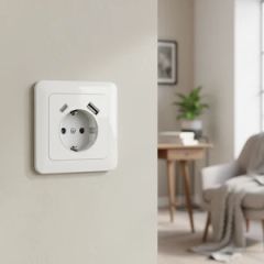 Sleek Power Socket Insert for Advanced Wall Trunking Systems - Etman Electric(Changzhou) Co., Ltd