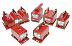 Epoxy Resin Cast Current Transformer Color Red Power 5 kVA Type Cast Resin Material Epoxy Resin Winding Material Copper Cooling Type Air - Image 1