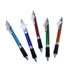 Customized Paper-Pulling Color Pattern Banner Advertising Pen with Big Clip - Image 6