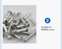 Automatic Feeding Riveting Press Machine for Metal Stud Assembly - Image 5