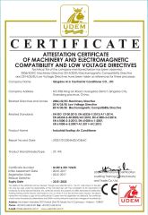 CE-Package rooftop unit certificate from Alk Electric Group Limited