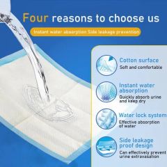 CE Certified Underpad Multi-Layer Protection & Soft Surface Sample Free Packaging Bag for Dog or Pet Model NO. AP005 Size S, M, L, - Image 6