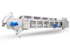 Powder Coating Production Line Water Cooling Crusher Belt - Yantai Lingyu Machinery Co., Ltd.