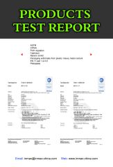 Product test reports certificate of Ningbo Inmax Cultural Technology Co., Ltd – certificate photo, supplier certificates section