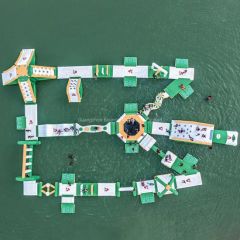 Bouncia Commercial 100 Capacity Floating Inflatable Water Park for Sale - GUANGZHOU BOUNCIA INFLATABLES LIMITED