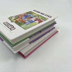 Factory Printing Cartoon Embossed PU Leather Notebook Diary - Image 3
