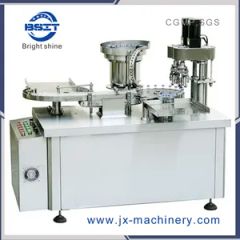 PLC Control 10ml Glass Vial Cap Sealing Machine Power 1.5kw Voltage 220V Weight 650kg Condition New Model NO. BKGL Trademark BSIT - Image 1