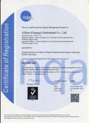 ISO Certificate certificate from Alltion (Wuzhou) Co., Ltd.