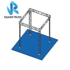 Outdoor Billboard Structure Backdrop Truss Shoe Rack Truss OEM Yes Shape Square Color Silver Length 0.5-4m HS Code 76109000 - Image 6