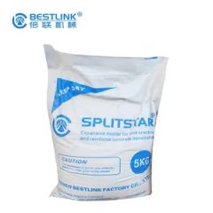 Quarry Soundless Expansive Mortar for Granite Mark Splitstar HS Code 25221000 Model NO. SPLITSTAR Cracking Time - Image 5