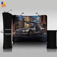 Waveline Media Displays Are Popular Sleek and Elegant Tension Fabric Display - Shanghai Jin Tu Graphic Production Co., Ltd.