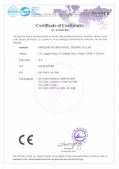 EMC Certificate certificate from Ningbo Sinolink Appliance Co., Ltd.