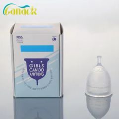 Menstrual Cups Organic Shape Cup Type Regular Length 15-25ml Usage Built-in Time Used Night Warranty 10 Years Model NO. T, S, L - Image 3