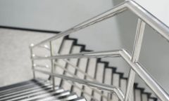 Stair Railing With Glass Material Stainless Steel Position AS PER REQUIRMENT Mounting Type as per requirment Country of Origin Made in - Image 5