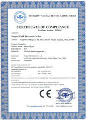Winhi advertising screen CE certificate from Ningbo Beilun Bonsen Auto Electron Co., Ltd.