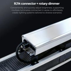 High Efficiency 600W 301b LED Plant Grow Light, Linear Design, 2.8 μMol/J, Rj14 Control, IP65 for Commercial Horticulture - Image 5