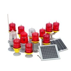 Medium Intensity Aviation Obstruction Lights with Solar Panel - Image 5