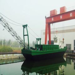 Backhoe Sand Dredging/ Shipping / Sand Mining Equipment Barges - Image 2