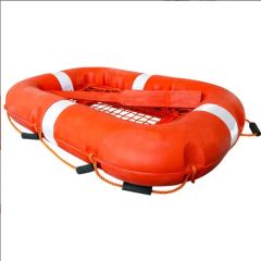 Lifesaving Buoy Raft for Fishing Boats Flood Control Vessels Color Orange Model NO. BZ Material HDPE Type Life Boat Origin - Image 2
