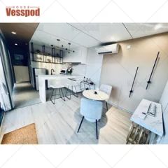 Prefabricated Modular Home Space Capsule Aluminum Container Prefab House - Image 4