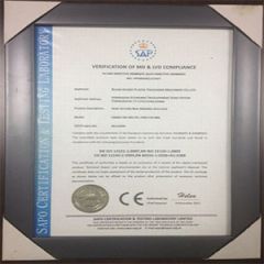 CE certificate of Wenzhou Huabo Plastic Packing Machinery Co., Ltd. – certificate photo, supplier certificates section