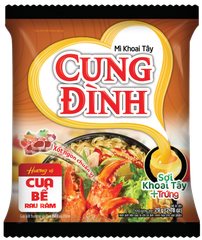 Instant noodle soup (Hot & sour shrimp, crab with laksa, Stew chicken, Stew beef flavors) - Image 3